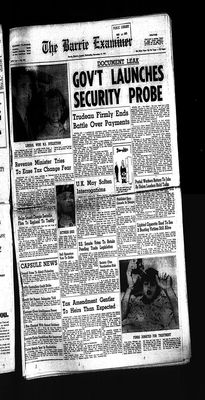 Barrie Examiner, 17 Nov 1971