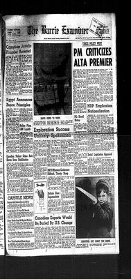 Barrie Examiner, 8 Dec 1973