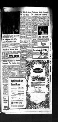 Barrie Examiner, 15 Dec 1973