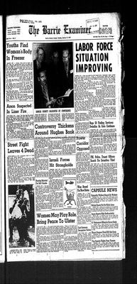 Barrie Examiner, 11 Jan 1972