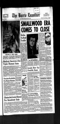 Barrie Examiner, 14 Jan 1972