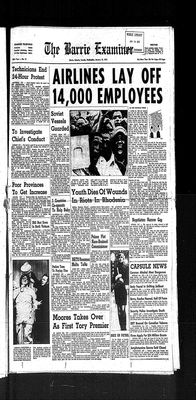 Barrie Examiner, 19 Jan 1972