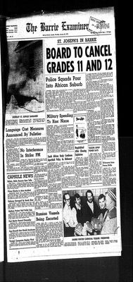 Barrie Examiner, 20 Jan 1972