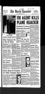 Barrie Examiner, 27 Jan 1972