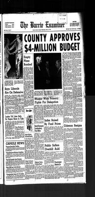 Barrie Examiner, 8 Mar 1972