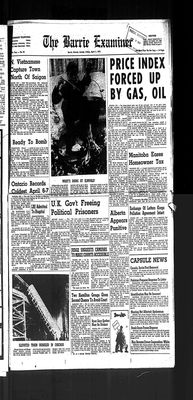 Barrie Examiner, 7 Apr 1972