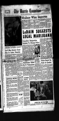 Barrie Examiner, 17 May 1972