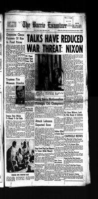 Barrie Examiner, 2 Jun 1972