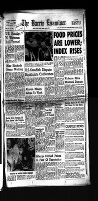 Barrie Examiner, 8 Jun 1972