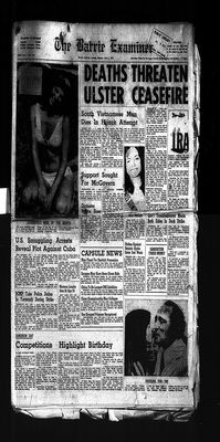 Barrie Examiner, 3 Jul 1972