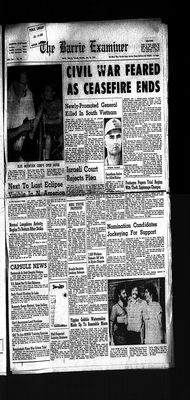 Barrie Examiner, 10 Jul 1972