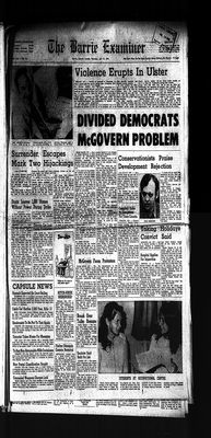 Barrie Examiner, 13 Jul 1972