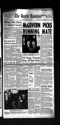 Barrie Examiner, 14 Jul 1972