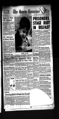 Barrie Examiner, 20 Jul 1972