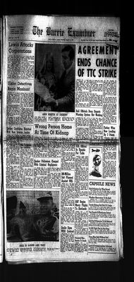 Barrie Examiner, 12 Aug 1972