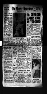 Barrie Examiner, 14 Sep 1972