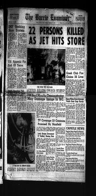 Barrie Examiner, 25 Sep 1972