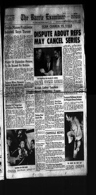 Barrie Examiner, 27 Sep 1972