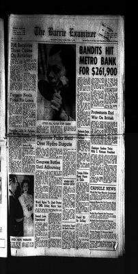 Barrie Examiner, 19 Oct 1972