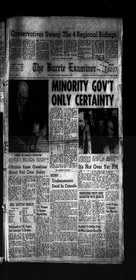 Barrie Examiner, 31 Oct 1972