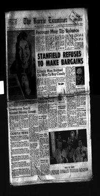 Barrie Examiner, 1 Nov 1972