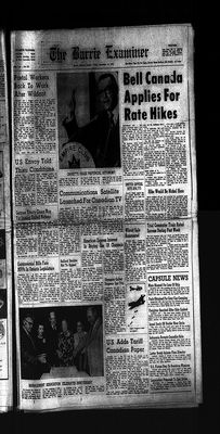 Barrie Examiner, 10 Nov 1972