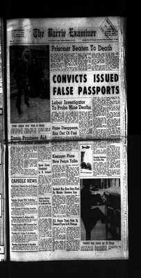 Barrie Examiner, 18 Nov 1972