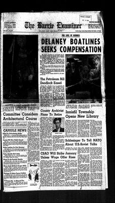 Barrie Examiner, 10 Dec 1974