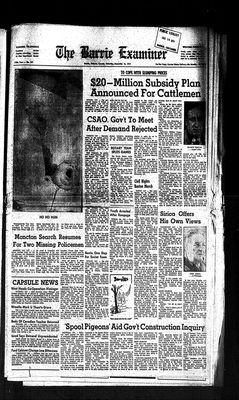 Barrie Examiner, 14 Dec 1974