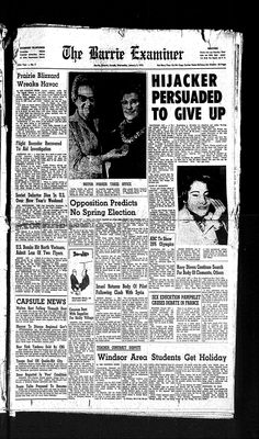 Barrie Examiner, 3 Jan 1973