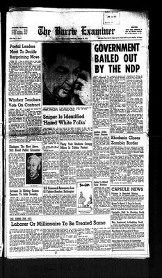 Barrie Examiner, 10 Jan 1973