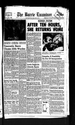 Barrie Examiner, 16 Jan 1973