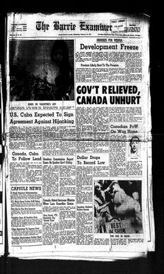 Barrie Examiner, 14 Feb 1973