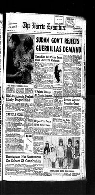 Barrie Examiner, 3 Mar 1973