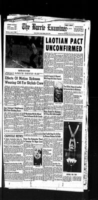 Barrie Examiner, 30 Jul 1973