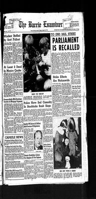 Barrie Examiner, 28 Aug 1973