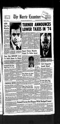 Barrie Examiner, 16 Oct 1973