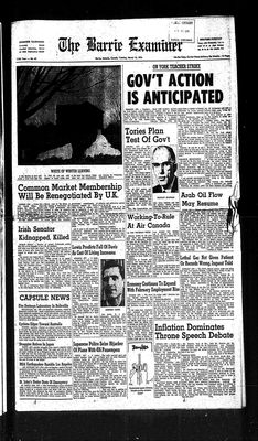 Barrie Examiner, 12 Mar 1974