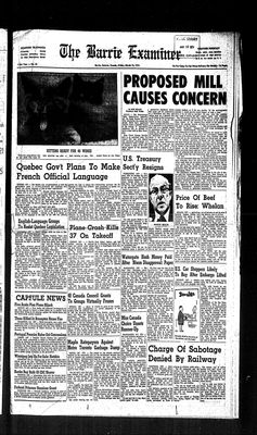 Barrie Examiner, 15 Mar 1974