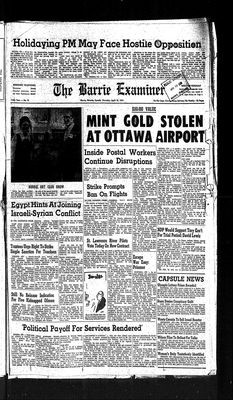 Barrie Examiner, 18 Apr 1974