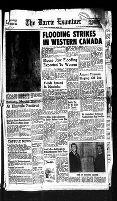 Barrie Examiner, 20 Apr 1974