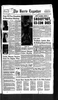 Barrie Examiner, 6 Jun 1974