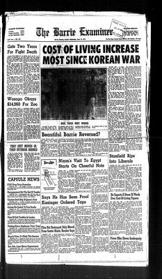 Barrie Examiner, 12 Jun 1974