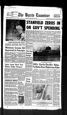 Barrie Examiner, 21 Jun 1974