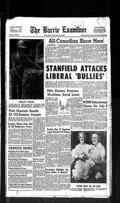 Barrie Examiner, 28 Jun 1974