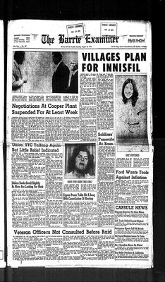 Barrie Examiner, 13 Aug 1974