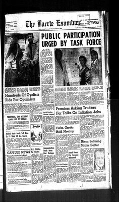 Barrie Examiner, 14 Sep 1974