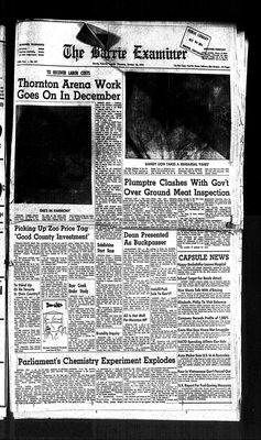 Barrie Examiner, 24 Oct 1974