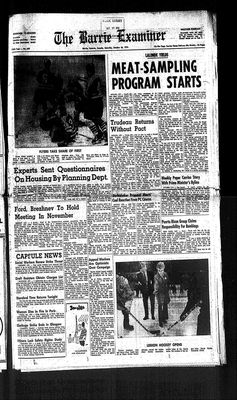 Barrie Examiner, 26 Oct 1974