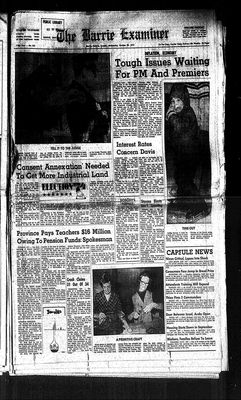 Barrie Examiner, 30 Oct 1974